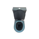 Imagen de Inodoro largo con mochila VIP Negro Mate 70X36.50X83cm