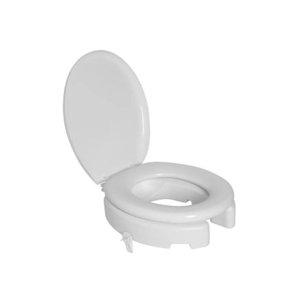Imagen de Asiento inodoro elevado 13cm con sobretapa Astra