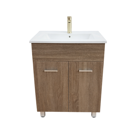 Imagen de Mueble de pie con mesada 2 puertas Dark Sona 60x46