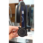 Imagen de Grifería de Cocina Monocomando de mesada Eon Curvo Extensible Negro Mate