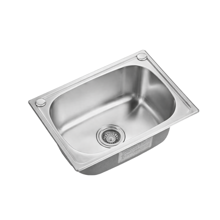 Imagen de Pileta cocina simple acero inox. 45x39x17 cm